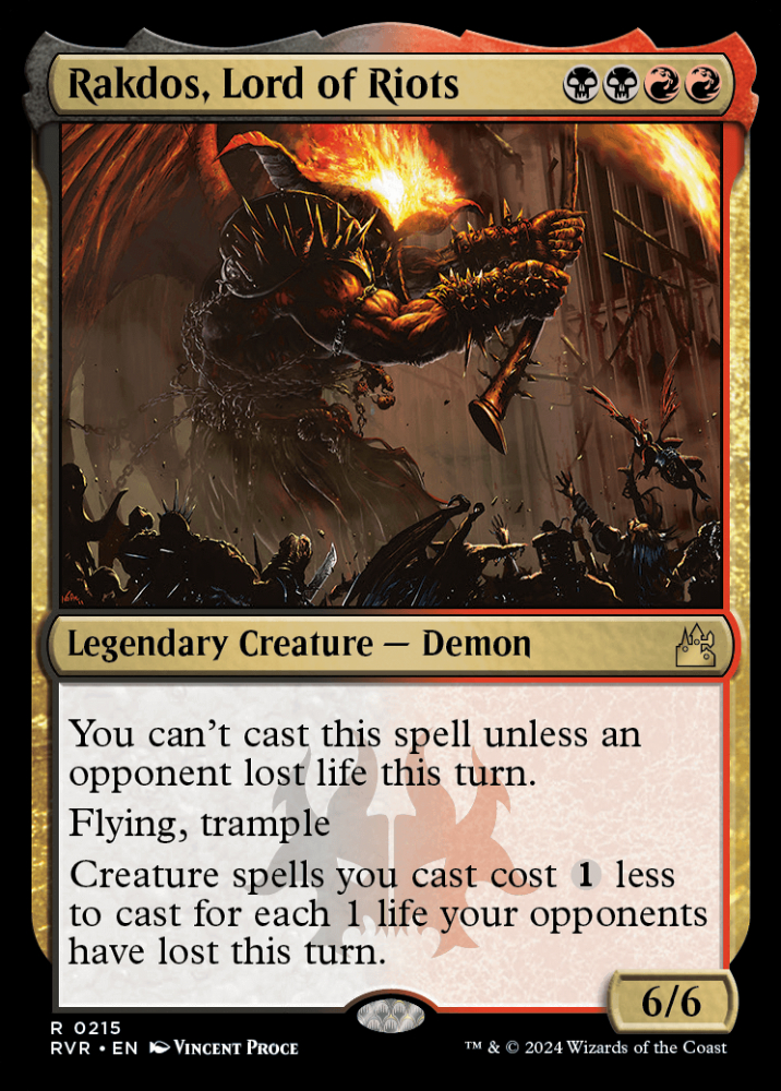 MTG 暴動の長、ラクドス　foil 日本語1 ラクドスシンボル　値下げ ミントモール / MINT GAMES MTG(東日本橋) / 【RVR】【ENG