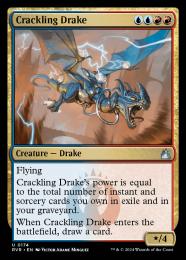 【RVR】【ENG】【Foil】《弾けるドレイク/Crackling Drake》