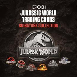 ◆予約◆EPOCH JURASSIC WORLD TRADING CARDS SIGNATURE COLLECTION