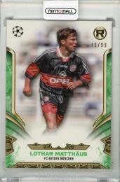 2024-25 TOPPS Reverence UEFA Club Competitions Lothar Matthaus Green #49【13/99】 FC Bayern Munchen