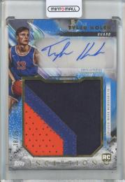 2024-25 Topps Inception Tyler Kolek Rookie Jumbo Relic Autographs Blue #RJRTK【18/25】 New York Knicks