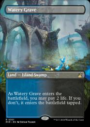 ミントモール / MINT GAMES MTG店 / 【RVR】【JPN】【Foil】《湿った墓/Watery Grave》ボーダーレス版