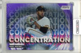 2025 TOPPS NPB STADIUM CLUB  R.マルティネス #C-9 Concentration Purple Parallel【01/10】《1stナンバー》 巨人