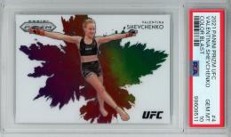 2021 Panini Prizm UFC Valentina Shevchenko Color Blast/#4【PSA10】