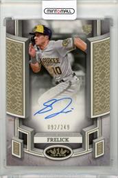 2024 TOPPS Tier One Sal Frelick Break Out Autographs #BOASFR【092/249】 Milwaukee Brewers