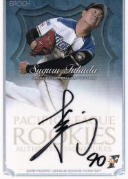 2019 EPOCH パシフィック・リーグ ルーキー 北海道日本ハム 福田俊 直筆サインカード(ホログラムフォイル) 02/10