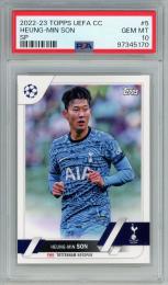 2022-23 Topps UEFA Club Competitions Heung-min Son Base Variation SP/#5【PSA10】 Tottenham Hotspur