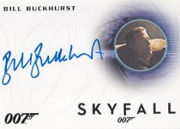 2014 RITTENHOUSE James Bond Archives 40th Anniversary Style Autograph / Bill Buckhurst