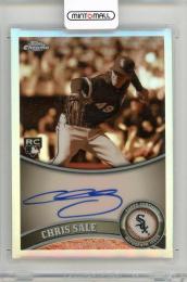 2011 TOPPS Chrome Chris Sale Rookie Autographs Sepia Refractors #205【30/99】 Chicago White Sox