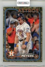 2024 TOPPS Series2 Jake Meyers Memorial Day Camo #564【1st No. 01/25】 Houston Astros