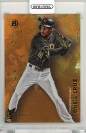 2021 BOWMAN Inception Oneil Cruz Orange #96【14/25】 Pittsburgh Pirates