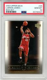【PSA10】 2003 Upper Deck Box Set  Lebron James On The Rise