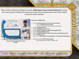 MLB 2024 TOPPS TRANSCENDENT HOBBY