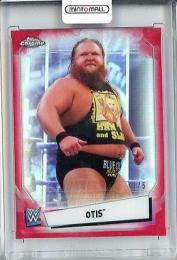 2021 Topps Chrome WWE  Otis Base Red 3/5