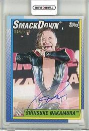 2021 Topps WWE Heritage  Shinsuke Nakamura Base Roster Autographs 094/199