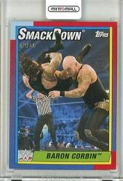 2021 Topps WWE Heritage  Baron Corbin Base Red 09/10