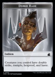 【RVR】【ENG】【Foil】《紋章(ドムリ・ラーデ)/Emblem(Domri Rade) 》