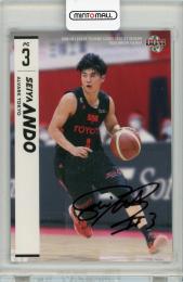 BBM 2017 Bリーグ　安藤誓哉　直筆サインカード　/105 Yahoo!オークション -「bリーグ カード 安藤」(トレーディング