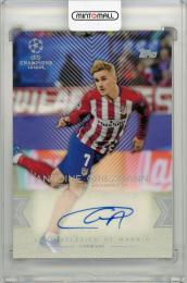 2016 TOPPS UEFA CHAMPIONS LEAGUE SHOWCASE Antoine Griezmann Autograph Card Atletico de Madrid