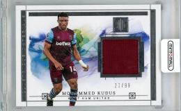 2023-24 PANINI IMPECCABLE Mohammed Kudus ジャージ【21/99】 West Ham United