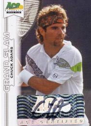 2013 Ace Authentic Grand Slam Tennis  Chuck Adams Autographs