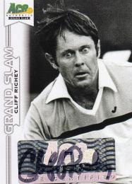 2013 Ace Authentic Grand Slam Tennis  Cliff Richey Autographs