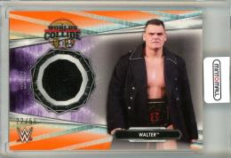 2021 Topps WWE  Walter Mat Relic Orange 22/50