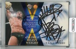BBM 2008 新日本プロレス  棚橋弘至 直筆サインカード 08/70