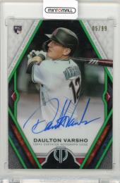 2021 Topps Tribute Daulton Varsho Autographs Green【05/99】 Arizona Diamondbacks