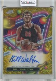 2023-24 Topps Cosmic Chrome Bill Walton Autographs Refractors Gold Interstellar Refractors #CCAVBWA【20/50】 Portland Trail Blazers
