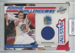 2010-11 Panini  Stephen Curry Season Update Rookie Challenge Materials #14【125/799】 Golden State Warriors