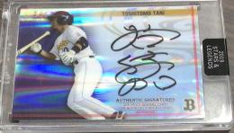 2019 EPOCH オリックス・バファローズ STARS & LEGENDS  谷佳知 直書き直筆サインカード　横 37/42