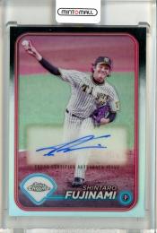 2024 TOPPS NPB CHROME ベースボールカード 藤浪晋太郎   AUTOGRAPHS  阪神