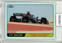 2022 Topps Chrome Formula 1  George Russell 1968 Topps Hot Rods