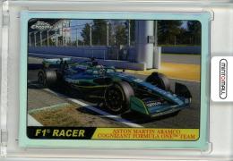 2022 Topps Chrome Formula 1  Sebastian Vettel 1968 Topps Hot Rods