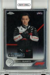 2022 Topps Chrome Formula 1  Zhou Guanyu #200 Formula 1 Freshest Base