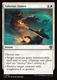【INR】【ENG】【Foil】〈048-U-W〉《勇敢な姿勢/Valorous Stance》