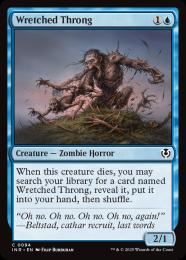 MTG 不快な群れ 4枚 日本語 EX]不快な群れ/Sickening Shoal《日本語》【BOK】