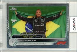 2022 Topps Chrome Formula 1  Lewis Hamilton #190 Grand Prix Driver Of The Day  Base