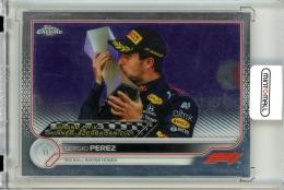 2022 Topps Chrome Formula 1  Sergio Perez #156 Grand Prix Winners Base