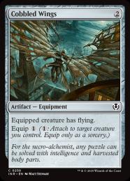 【INR】【ENG】【Foil】〈258-C-N〉《継ぎ当ての翼/Cobbled Wings》