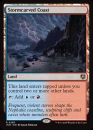 【INR】【ENG】【Foil】《嵐削りの海岸/Stormcarved Coast》