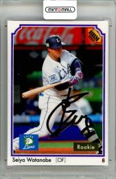 2025 BBM BBMカード35周年&週刊ベースボール4000号記念 スペシャルバージョン 渡部聖弥 #238 ルーキーカード 金箔サイン版【005/100】 西武