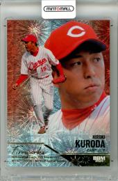 2025 BBM BBMカード35周年&週刊ベースボール4000号記念 スペシャルバージョン 黒田博樹 #FW08 FIREWORKS 金箔版【295/300】 広島