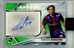 2024 TOPPS Jリーグ DELUXE 仲川輝人 #DA-TN 直筆サインカード AUTOGRAPH CARD Green Parallel【01/15】《1stナンバー》 FC東京