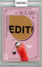 2025 EPOCH JLPGA TOP PLAYERS 岩井千怜 #HM-04 HEROINEメモラビリア ウエアカード【1/5】《1stナンバー》