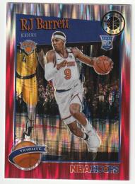 2019-20 Hoops Premium Stock Prizms Red Flash #298 RJ Barrett (New York Knicks)