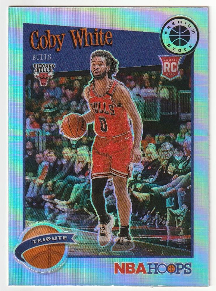2019 Coby White My House Holo Bulls NBA
