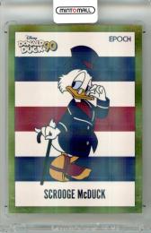 2024 EPOCH ドナルドダック90周年プレミアムコレクションカード SCROOGE MCDUCK #10P レギュラーパラレル イエロー箔版【097/275】