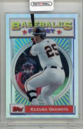 2025 TOPPS NPB finest 岡本和真 #93F-9 読売ジャイアンツ